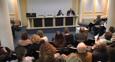 Σειρά διαλέξεων "Ιστορία και Λογοτεχνία. Μια σχέση αμφίθυμη και συμπληρωματική" - 5η και τελευταία εκδήλωση Σειρά διαλέξεων "Ιστορία και Λογοτεχνία. Μια σχέση αμφίθυμη και συμπληρωματική" - 5η και τελευταία εκδήλωση