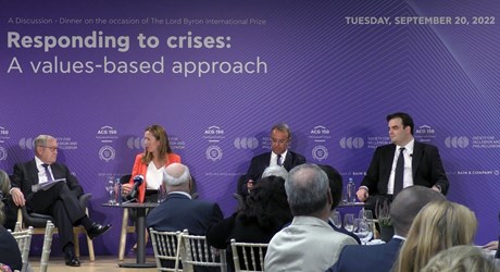 Responding to crises: A values-based approach Responding to crises: A values-based approach