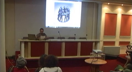 Διάλεξη του γλύπτη Μάρκου Γεωργιλάκη Διάλεξη του γλύπτη Μάρκου Γεωργιλάκη
