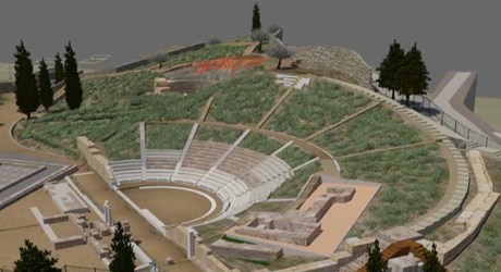 Τρισδιάστατη κινούμενη απεικόνιση του Αρχαιολογικού Πάρκου Ορχομενού Τρισδιάστατη κινούμενη απεικόνιση του Αρχαιολογικού Πάρκου Ορχομενού